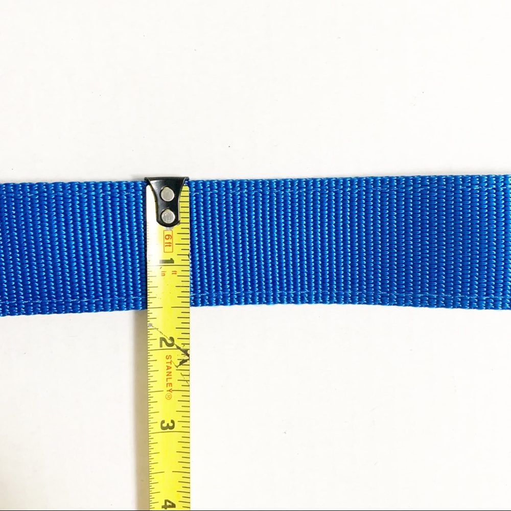 blue wide dog collar - Picture 4 of 7